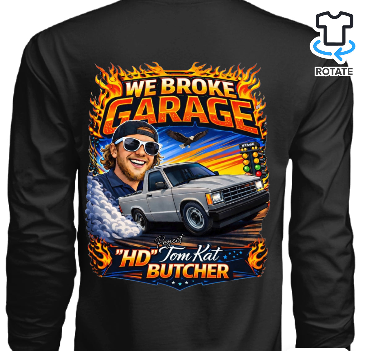 “Tom Kat” Long Sleeve Tee