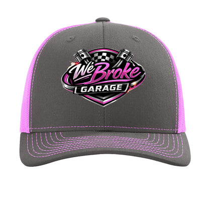 Charcoal/ Neon Pink - FRONT