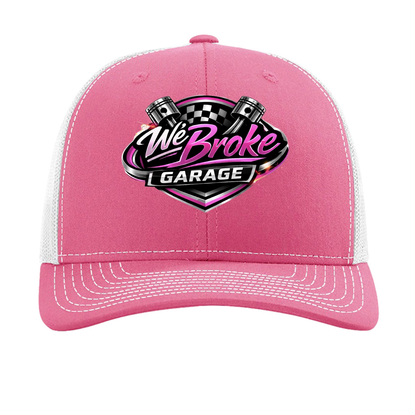 Hot Pink/ White - FRONT
