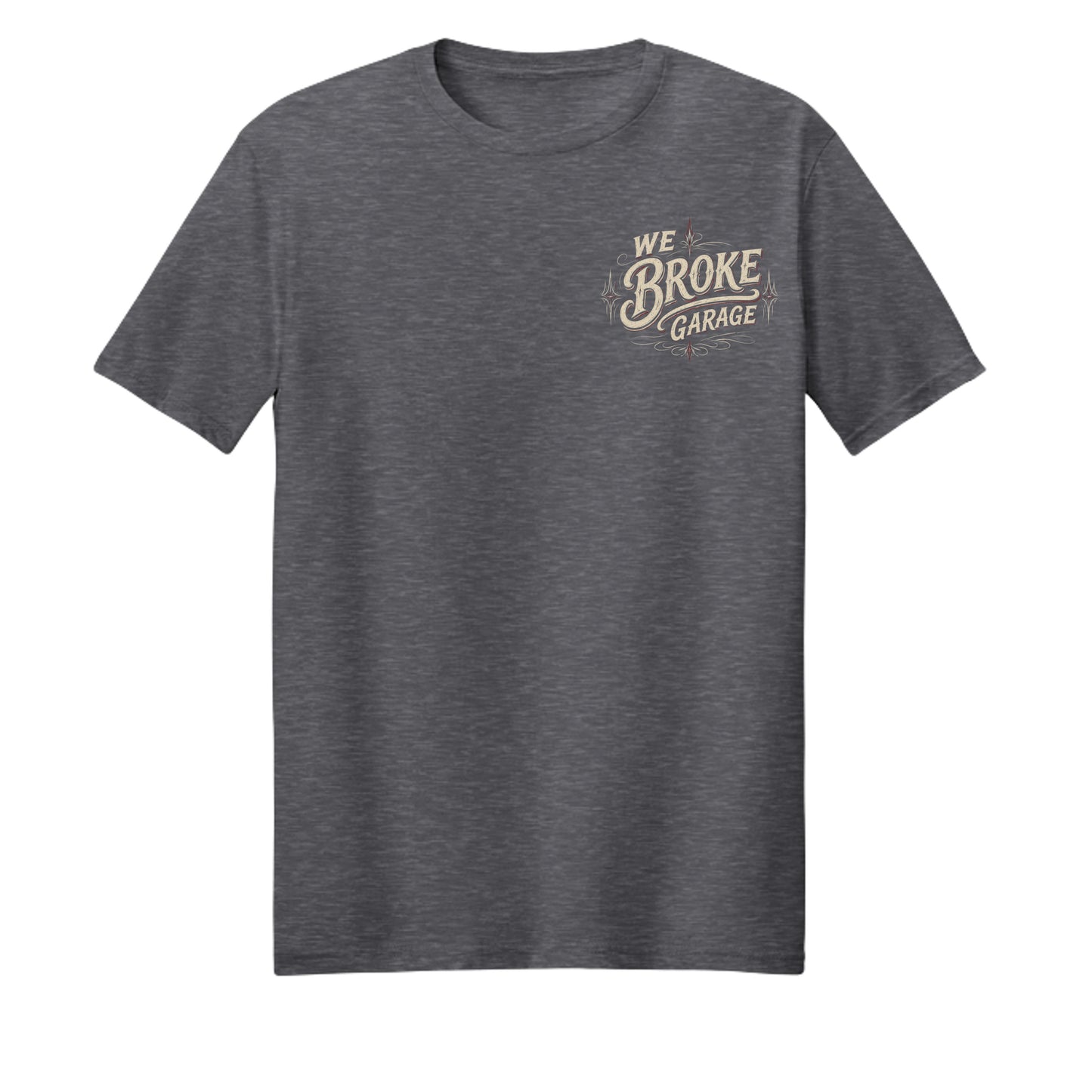 Heather Dark Grey - 3000 - FRONT