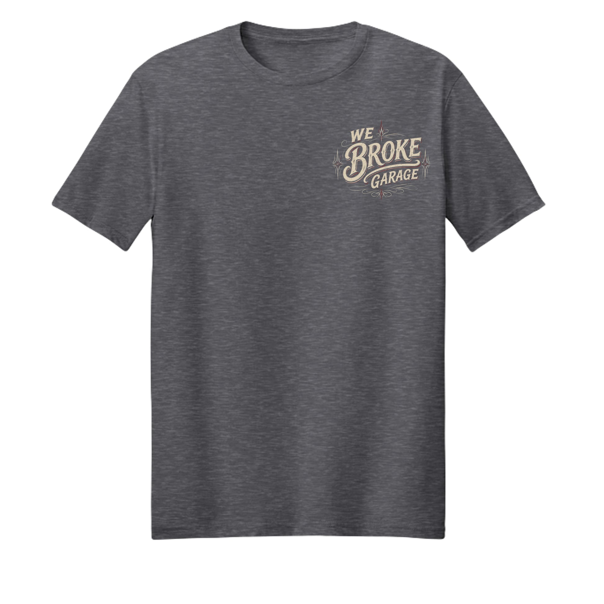 Heather Dark Grey - 3000 - FRONT