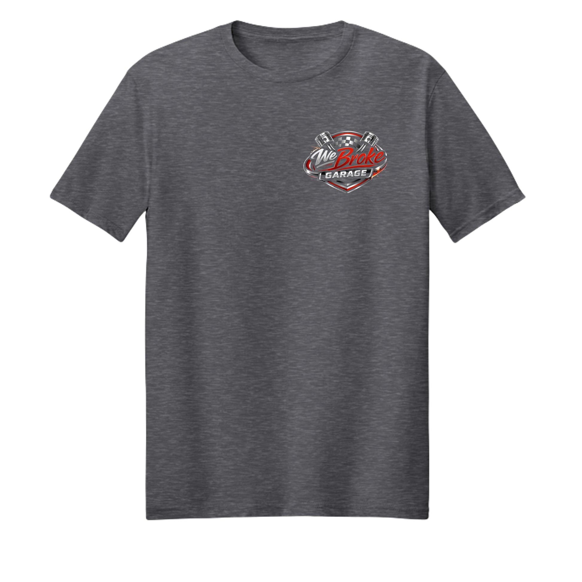 Heather Dark Grey - 3000 - FRONT